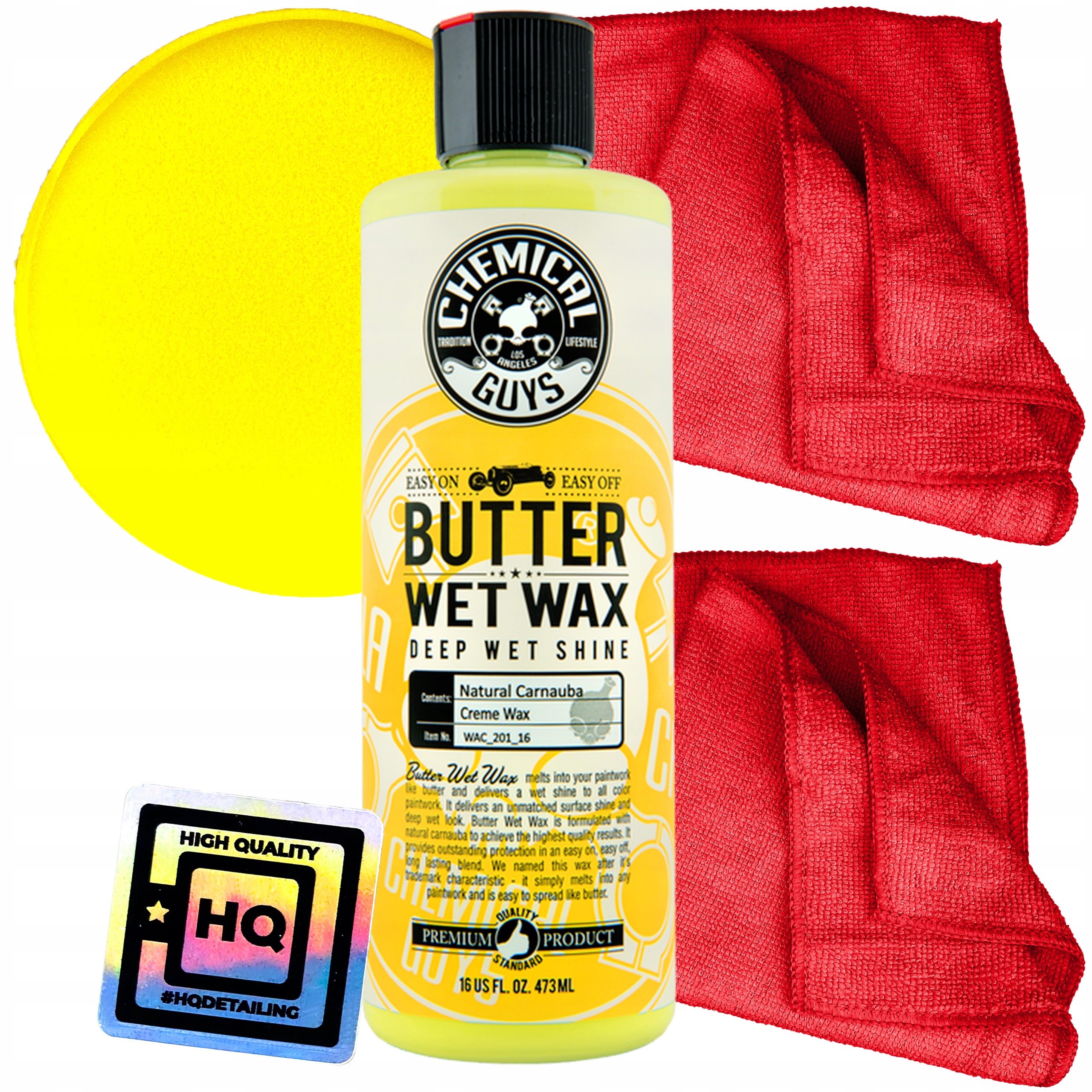 CHEMICAL GUYS BUTTER WET WAX - Wosk Carnauba 473ml WAC_201_16 za